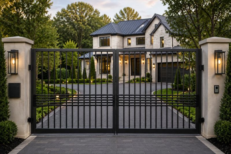 Electronic Gate Installation in Roswell, GA