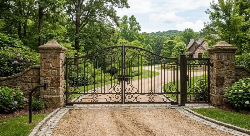 Entrance Gate Installation in Annapolis, MD