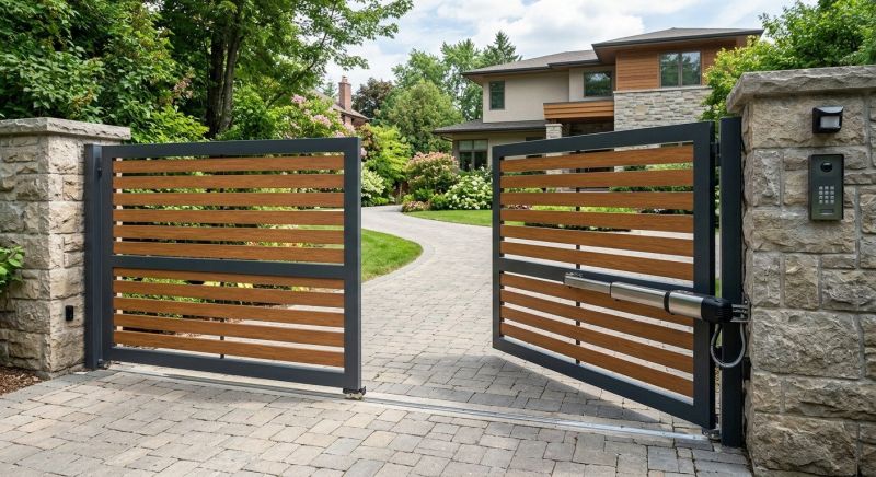 Entrance Gate Installation in Boca Raton, FL