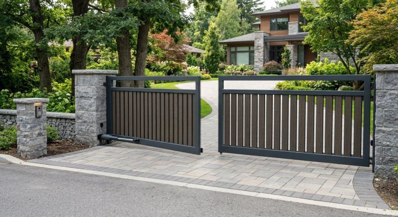 Main Gate Installation in Roswell, GA