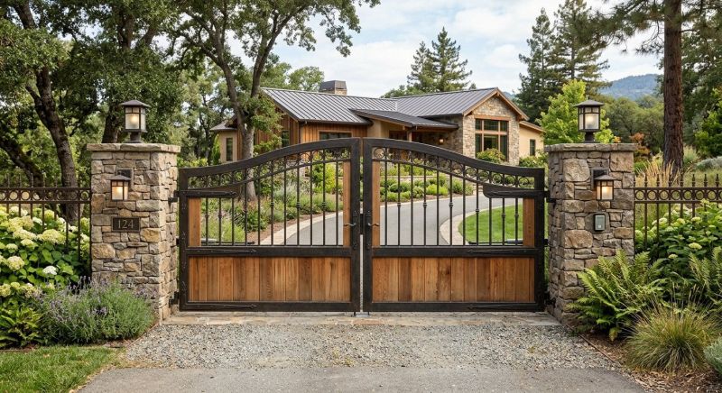 Main Gate Installation in Franklin, TN
