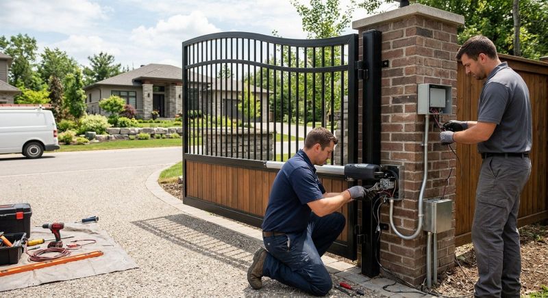 Remote Gate Installation in Annapolis, MD